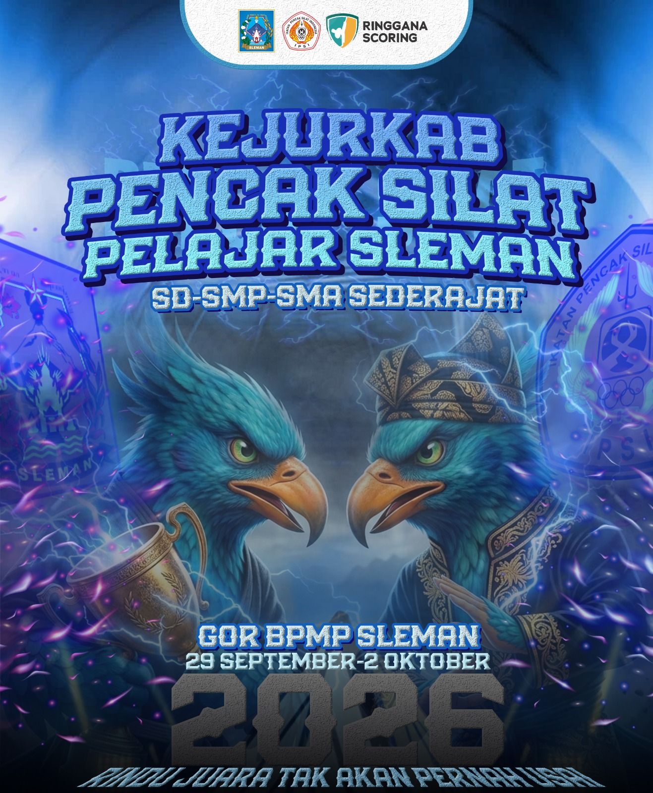 Kejurkab Pencak Silat Pelajar Sleman 2026